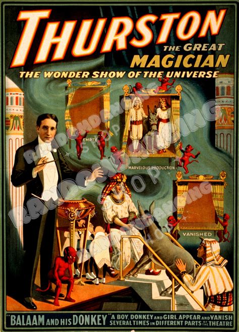 Vintage Magician Poster High Quality Digital Downloads Instant Art For