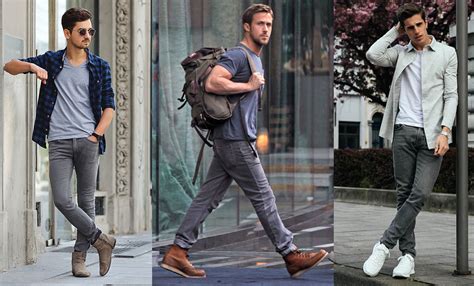 How To Wear & Style Grey Jeans For Men