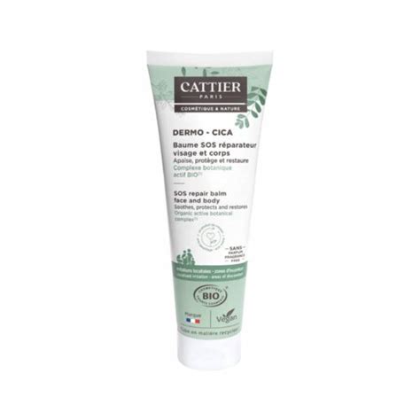 CATTIER Dermo cica baume SOS réparateur bio 40ml Parapharmacie