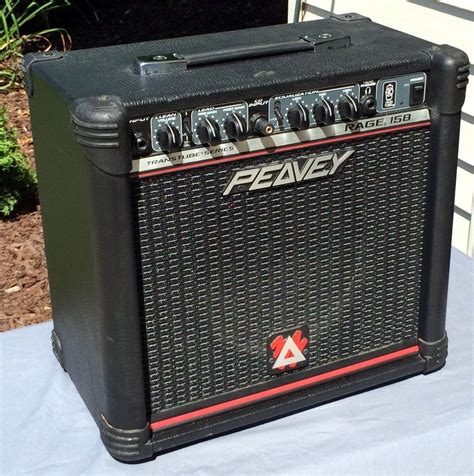 Works Perfectly Peavey Rage 158 Transtube Series Guitar Amplifer Amp