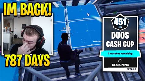 Mongraal Qual And Make His First Earnings In Over Days Duo Cash