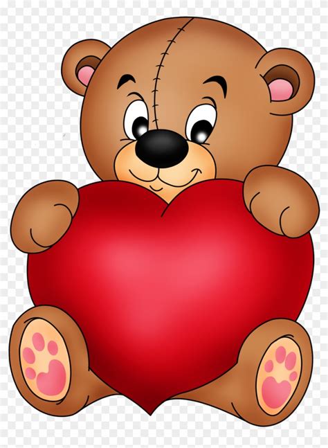 Teddy Bear With Heart Teddy Bear Day Teddy Bears Oso Agarrando Un