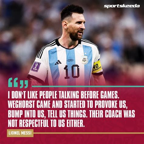 Sportskeeda Football On Twitter Lionel Messi Hits Out At Wout