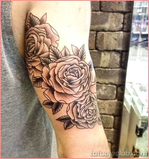 Tatuajes De Rosa En El Brazo Para Hombres Tatuajeclub