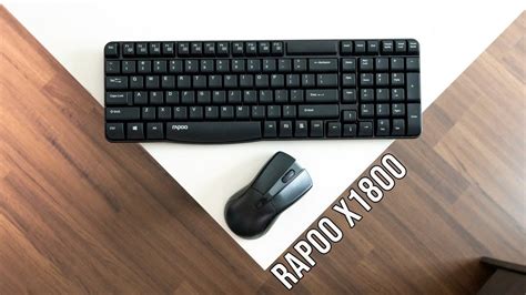 Rapoo X Review Affodable Wireless Mouse Keyboard Combo Youtube