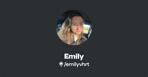 Emilyvhrts Link In Bio Instagram And Socials Linktree