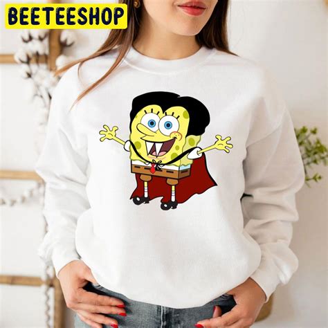 Spongebob Vampire Halloween Unisex Sweatshirt - Beeteeshop