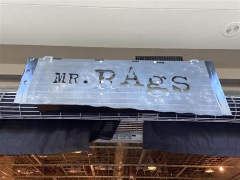 Lot Mr Rags Store Front Sign