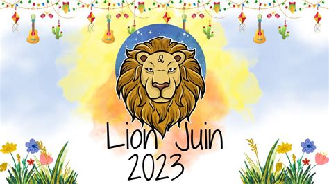 Lion Juin Tirage G N Ral Youtube