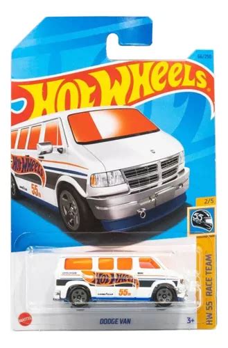 Hot Wheels Dodge Van Hw 55 Race Team 1 64 C4982g Mattel