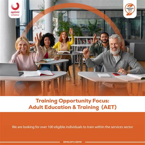 Training Opportunity Adult Education And Training Aet Services Seta Website