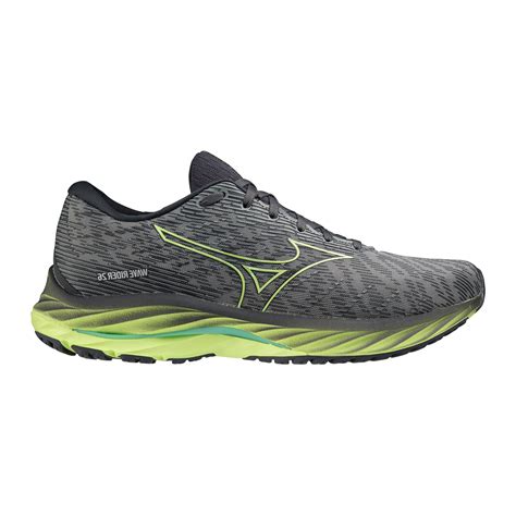 Zapatilla Running Hombre Mizuno Wave Rider Gris Lima