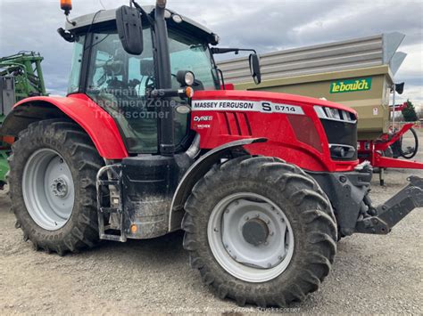 Tracteur Agricole Massey Ferguson 6714s D6 Efficient à Vendre 2022