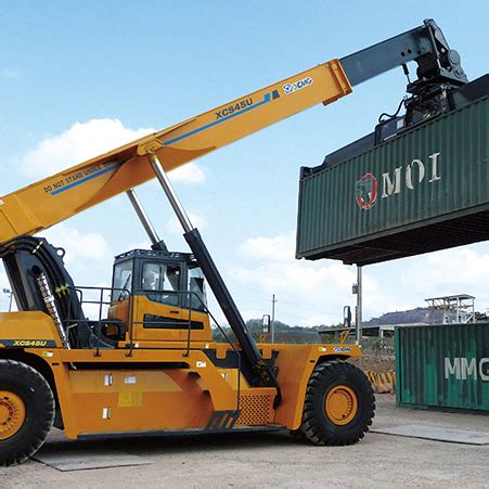 China Xcmg Tons Official Xcs K Mobile Reach Stacker Crane