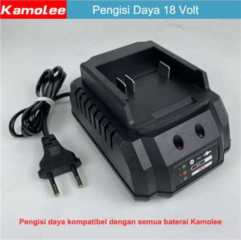 Promo Kamolee Adaptor Baterai Li Ion Charger 21v Makita Jld Ryu Bisa