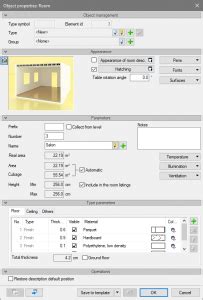 Räume ArCADia BIM CAD Software