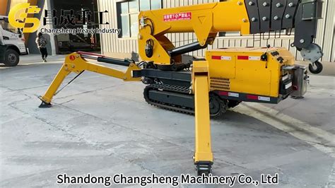 Ton Spider Crawler Crane Spyder Crane For Sale Track Spider