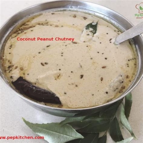 Coconut Peanut Chutney – Pepkitchen