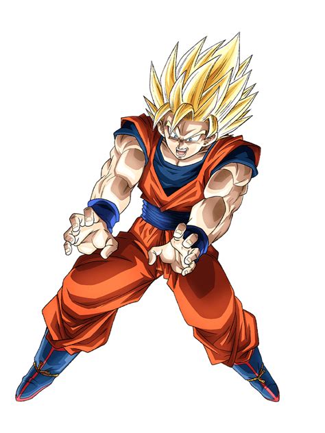 Goku Ssj2 Render [dokkan Battle] By Maxiuchiha22 On Deviantart Dragon