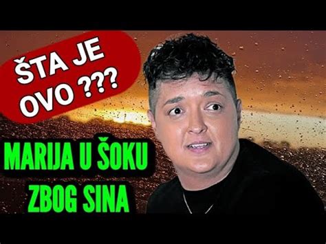 Marija Erifovi U Oku Zbog Sina Maria Ne Mo E Da Veruje Ta Vidi