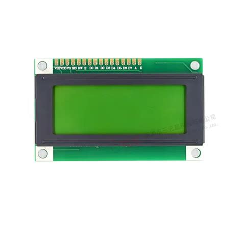 Pin X Lcd Screen Bit Parallel Character Stn Yellow Green