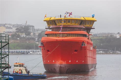 Astilleros Gondán de Castropol bota un nuevo buque para la puesta en