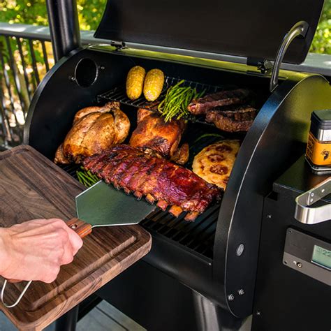 Traeger Pro 575 Pellet Grill In Bronze Tfb57gze The Home Depot