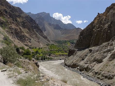 Premium Photo | Beautiful landscape in pamir mountains