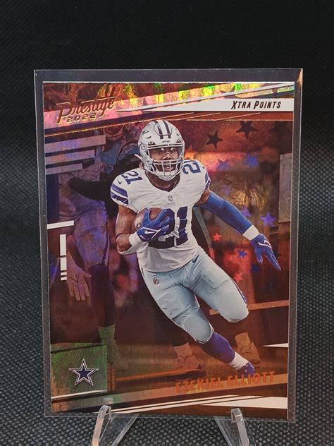 Mavin 2022 Panini Prestige Ezekiel Elliott Xtra Point Astral Parallel