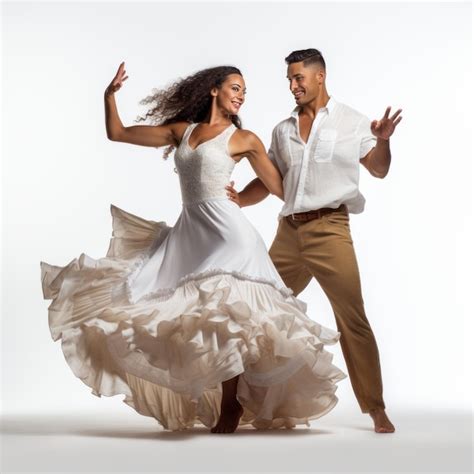 Salsa Fever Capturing The Passionate Latino Dance Duo Premium Ai