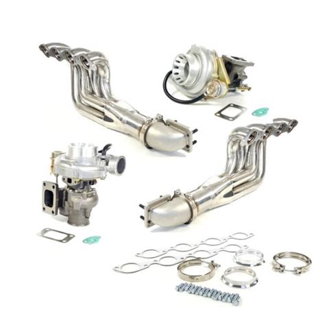 GT35 Twin Turbo Kits For Big Block Chevy BBC 366 396 402 427 454 V8 5 3