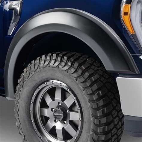 Bushwacker Ford F 150 2021 Extend A Fender Matte Black Fender Flares