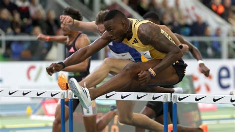 Grant Holloway, Tia Jones run hurdles world records at USATF Indoor Champs - NBC Sports