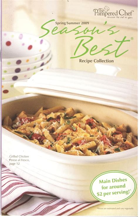 Pampered Chef Season S Best Recipe Collection Spring Summer