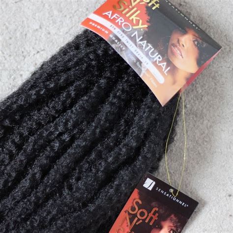 SENSATIONNEL SOFT N SILKY AFRO NATURAL HAIR KINKY TWISTS BRAID MARLEY