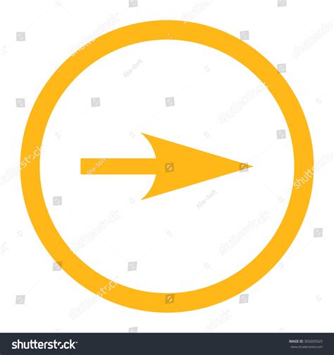 Arrow Axis X Raster Icon This Rounded Flat Royalty Free Stock Photo