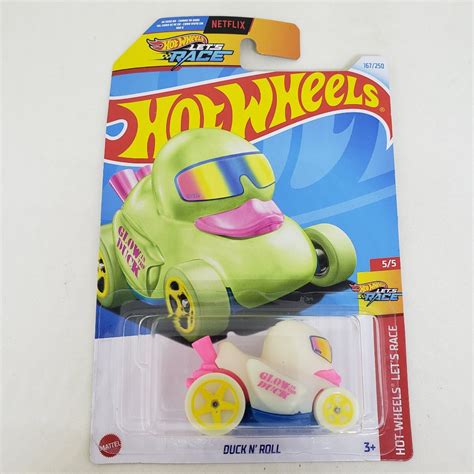Hot Wheels Let S Race Netflix Duck N Roll Pato Shopee Brasil