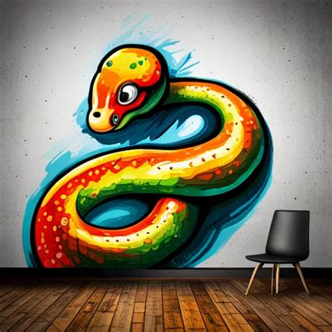 Slither And Spray: How To Create A Cartoon Graffiti Snake ...