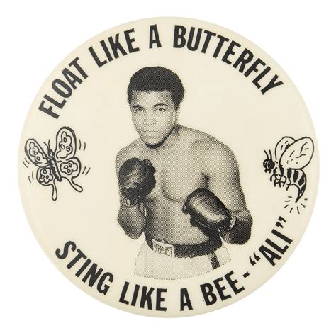 Float Like a Butterfly | Busy Beaver Button Museum