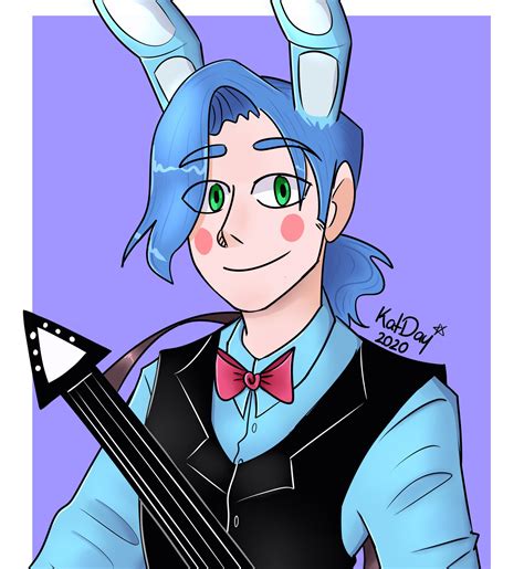 Fnaf 2 Toy Bonnie Human