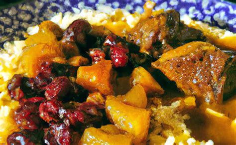 Recette Curry D Agneau Aux Fruits Secs Et Riz Basmati G