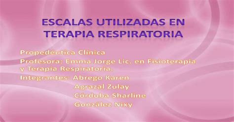 Pdf Escalas Utilizadas En Terapia Respiratoria Pdfslidenet