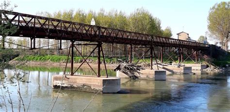 Ponte Tra Calvatone E Acquanegra Sul Chiese Verso Un Ponte Provvisorio