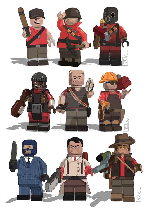 Lego Tf2 By Protowilson On Deviantart