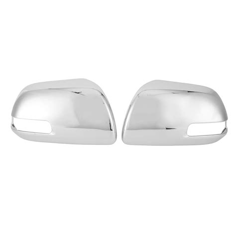 Pair Electroplating Mirror Cover Rearview Mirror Cap Replacement For