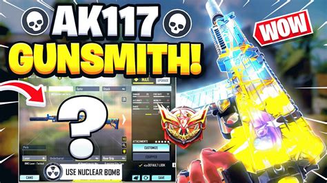 INSANE AK117 HIGH DAMAGE Gunsmith Build In COD Mobile SEASON 10 BEST