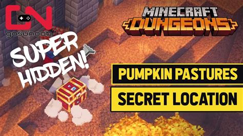 Minecraft Dungeons Super Hidden Secret Location Pumpkin Pastures Youtube