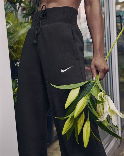 Nike Sportswear Phoenix Fleece Womens High Waisted Wide Leg Tracksuit