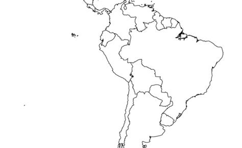 Blank Map Of Latin America Printable Free Printable Maps Otosection