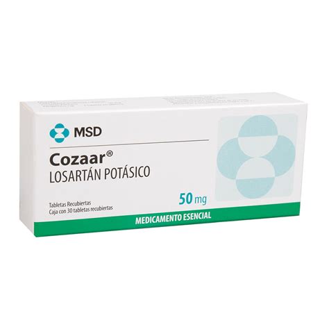 Cozaar 50mg 30 Tabletas Drogas Exito